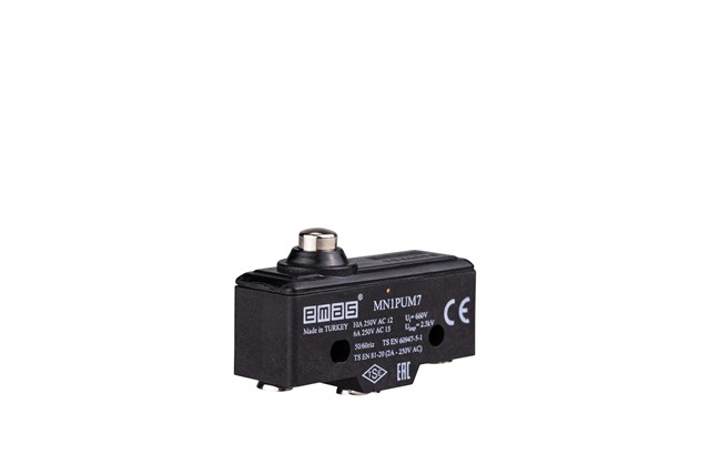Metal Thick Plunger 1CO MN1 Series Plastic Mini Switch